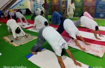 Officers participated in IDY – 2024 with great eagerness and enthusiasm