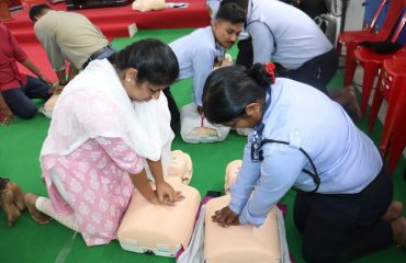 All Security Personnel got trained on CPR