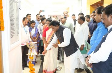 1-Lighting of the ceremonial lamp by Honourable Chief Minister and Honourable Speaker.