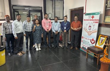 The drive witnessed active involvement, with many individuals contributing through blood donation.