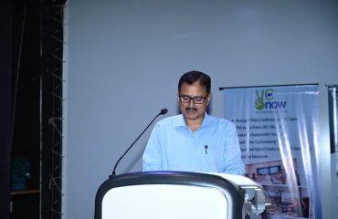 उद्घाटनी वक्तव्य प्रस्तुत करते हुए श्री विनयतोष मिश्र, आईपीएस, डीजीपी, सीआईडी, क्राइम ब्रांच।