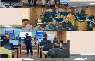 बैच-4 के दौरान विभिन्न कर्मयोगी मॉड्यूल में अधिकारियों की सहभागिता की झलकियाँ।