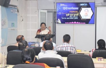 Ms. Sujata Das, Scientist-F concluding the event with a vote of thanks.