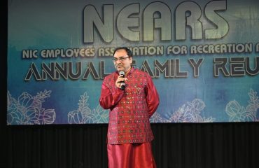 Dr. Ashok Kumar Hota, DDG & SIO, NIC Odisha, delivering the keynote address