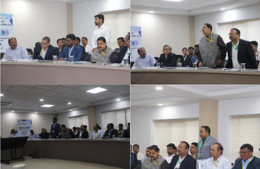 6. District Informatics Officers(DIOs) introducing themselves to the dignitaries.