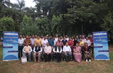 राष्ट्रीय कर्मयोगी व्यापक जन सेवा कार्यक्रम कार्यशाला के प्रथम बैच प्रतिभागी|