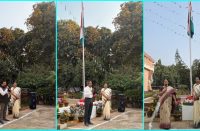 Glimpses of senior NIC officers delivering their addresses at the event.