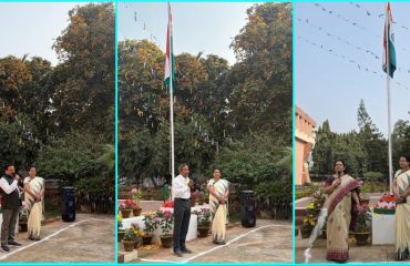 Glimpses of senior NIC officers delivering their addresses at the event.