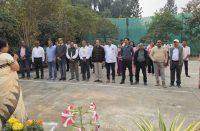 NIC officers and security officials marked the occasion.