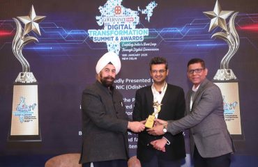 एनआईसी ओड़िशा के परिवहन प्रभाग ने अपने AI-संचालित iDetect सिस्टम के लिए 6वें डिजिटल ट्रांसफॉर्मेशन समिट एवं अवॉर्ड्स में “बायोमेट्रिक तकनीक के सर्वोत्तम उपयोग” का पुरस्कार जीता।