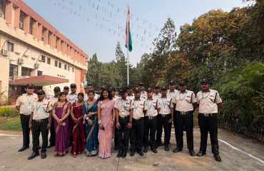 Group photo of NIC security officials.