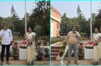 Glimpses of senior NIC officers delivering their addresses at the event.