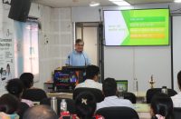 The distinguished guest, Shri Akshay Kumar Purohit, Scientist-F, Bureau of Indian Standards, Bhubaneswar, delivered the keynote address on the topic, 