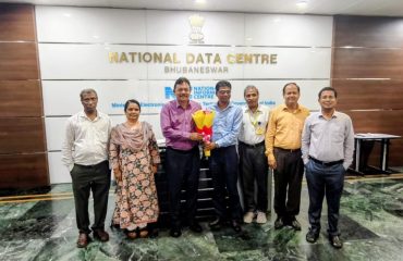 Dr. Rajesh Kumar Pathak, DDG & State Coordinator, visited the National Data Centre (NDC), Bhubaneswar, on 17th July, 2026.
