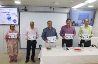 17 जुलाई, 2026 को आयोजित समीक्षा बैठक के दौरान डॉ. राजेश कुमार पाठक, उप महानिदेशक एवं राज्य समन्वयक, ने एनआईसी ओड़िशा की परियोजना प्रोफ़ाइल का विमोचन किया।