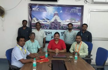 डॉ. राजेश कुमार पाठक, उप महानिदेशक एवं राज्य समन्वयक, ने 17 जुलाई, 2026 को एनआईसी जिला केंद्र, पुरी का दौरा किया।