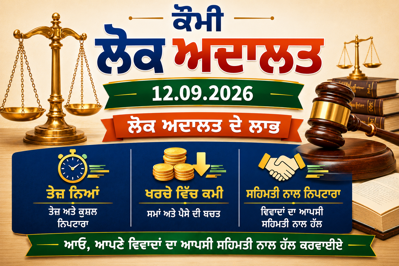ਕੌਮੀ ਲੋਕ ਅਦਾਲਤ
