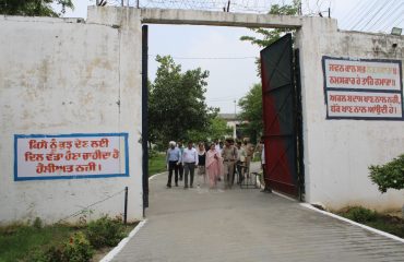 ਜਗਦੀਪ ਕੌਰ ਵਿਰਕ ਵਧੀਕ ਮੈਂਬਰ ਸਕੱਤਰ PSLSA ਵੱਲੋਂ ਕਪੂਰਥਲਾ ਜੇਲ੍ਹ ਦਾ ਦੌਰਾ