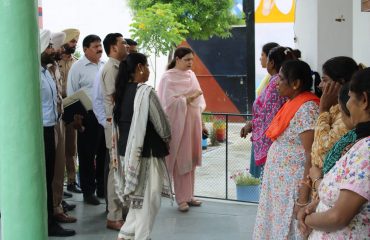 Kapurthala Jail visit by Jagdeep Kaur Virk Additional Member Secretary PSLSA