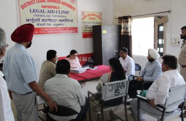 ਜਗਦੀਪ ਕੌਰ ਵਿਰਕ ਵਧੀਕ ਮੈਂਬਰ ਸਕੱਤਰ PSLSA ਵੱਲੋਂ ਕਪੂਰਥਲਾ ਜੇਲ੍ਹ ਦਾ ਦੌਰਾ