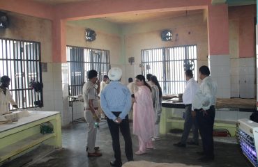 Kapurthala Jail visit by Jagdeep Kaur Virk Additional Member Secretary PSLSA