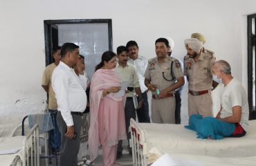 Kapurthala Jail visit by Jagdeep Kaur Virk Additional Member Secretary PSLSA