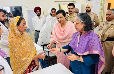 Visit to Central Jail Patiala by Ms Navjot Kaur Member Secretary PSLSA