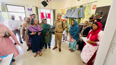 Visit to Central Jail Patiala by Ms Navjot Kaur Member Secretary PSLSA
