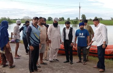 ਹੜ੍ਹ ਰਾਹਤ ਲਈ ਗਤੀਵਿਧੀਆਂ