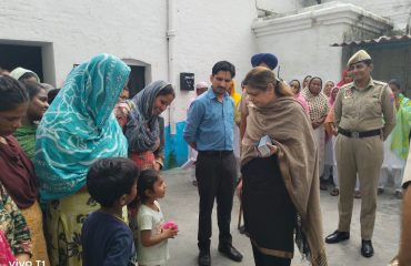 Visit to Central Jail, Hoshiarpur by Ms. Jagdeep Kaur Virk, Member Secretary (I/c), PSLSA