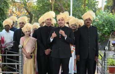 The Honourable Chief Executive Officer delivered an inspiring speech on the occasion of Republic Day.