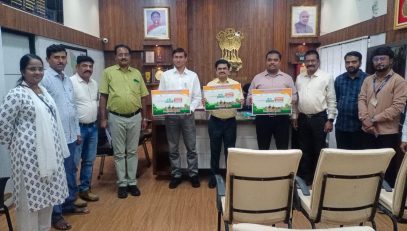 Hon. Ceo Sir promoting Har ghar swachhata.