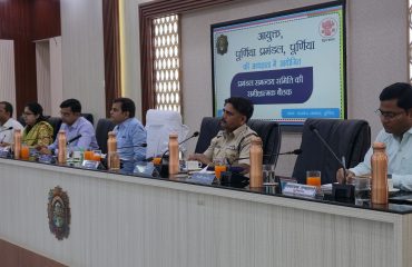Review meeting in Purnea