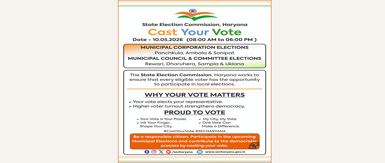 Election Day 10 May 2026