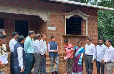 Gram Panchayat Wafoli Taluka Sawantwadi District Sindhudurg, Kamache place of PMAY beneficiary dated 9.8.2025