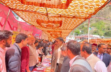 Animal Husbandry Stall visit by DM Dehradun