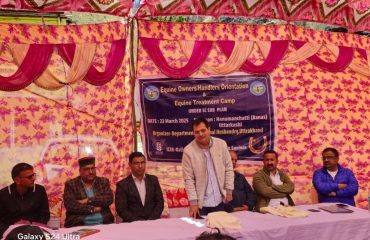 Address by Chief Guest, MLA Yamunotri
