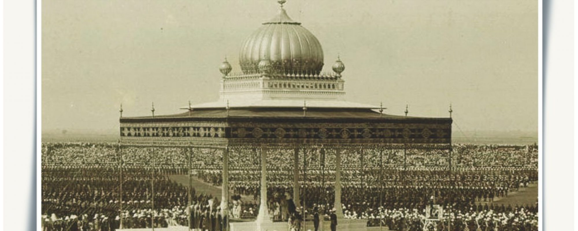 Delhi Durbar of 1911, where King George V made the historic announcement of granting statehood to Bihar