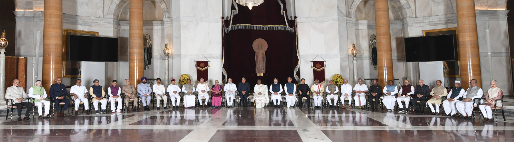 Honorable Governor at the Conference of Governors at Rashtrapati Bhavan on 03/08/2024.