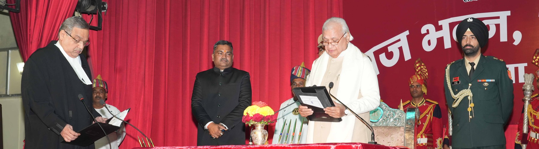 Shri Arif Mohammed Khan was sworn in as Governor, Bihar on 02-01-2025.