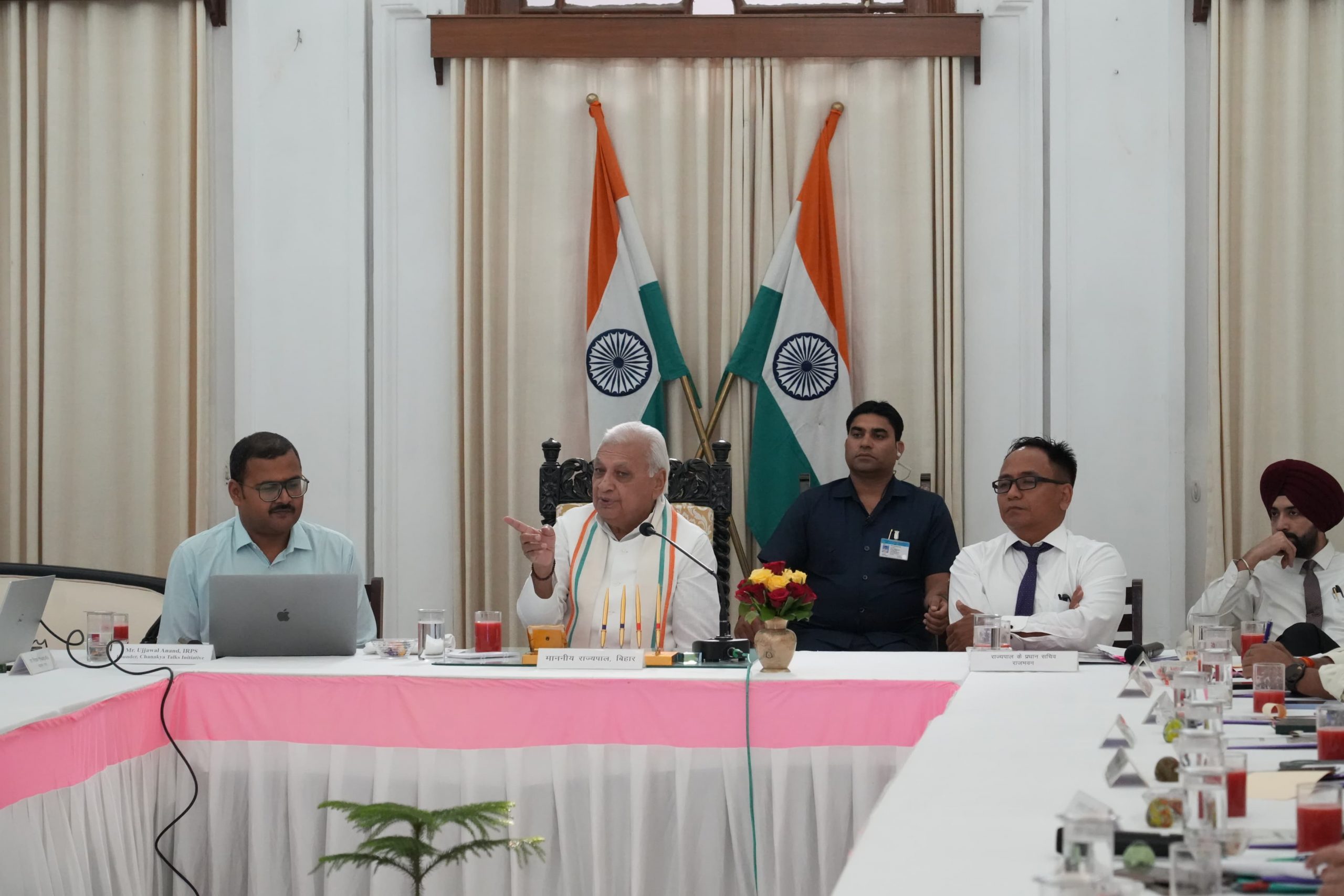 Honorable Governor had a meeting with Vice Chancellors.