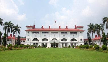 Bihar Lok Bhavan Front View