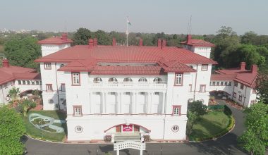 Bihar Lok Bhavan Back View