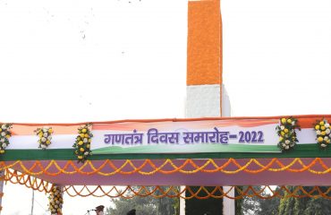 His Excellency on Republic day celebration.
