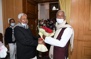माननीय मुख्यमंत्री बिहार श्री नीतीश कुमार द्वारा नव वर्ष और जन्मदिन की शुभकामनाएं।