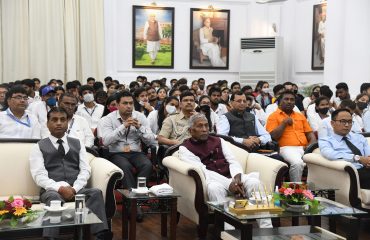 His excellency participating in Pariksha Pe Charcha.