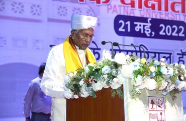 H.E. Addressing the Students