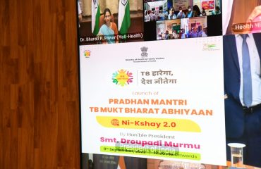 Pradhan Mantri TB Mukt Bharat Abhiyaan Inauguration