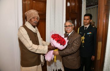Honorable Chief Justice of High Court Patna paid a courtesy call on His Excellency at Raj Bhavan.