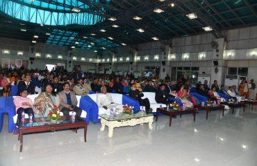 His Excellency at the cultural event organized at Raj Bhavan.